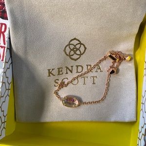 Kendra Scott rose gold bracelet